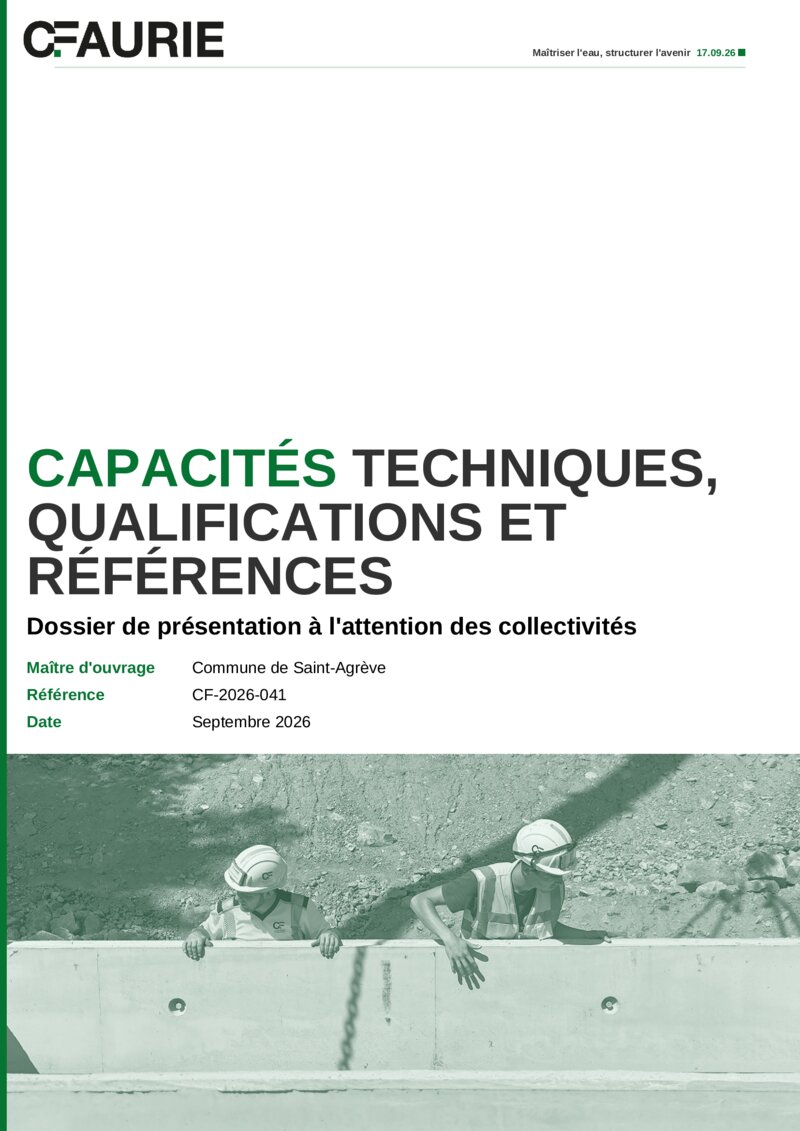 Couverture avec champs sous le titre