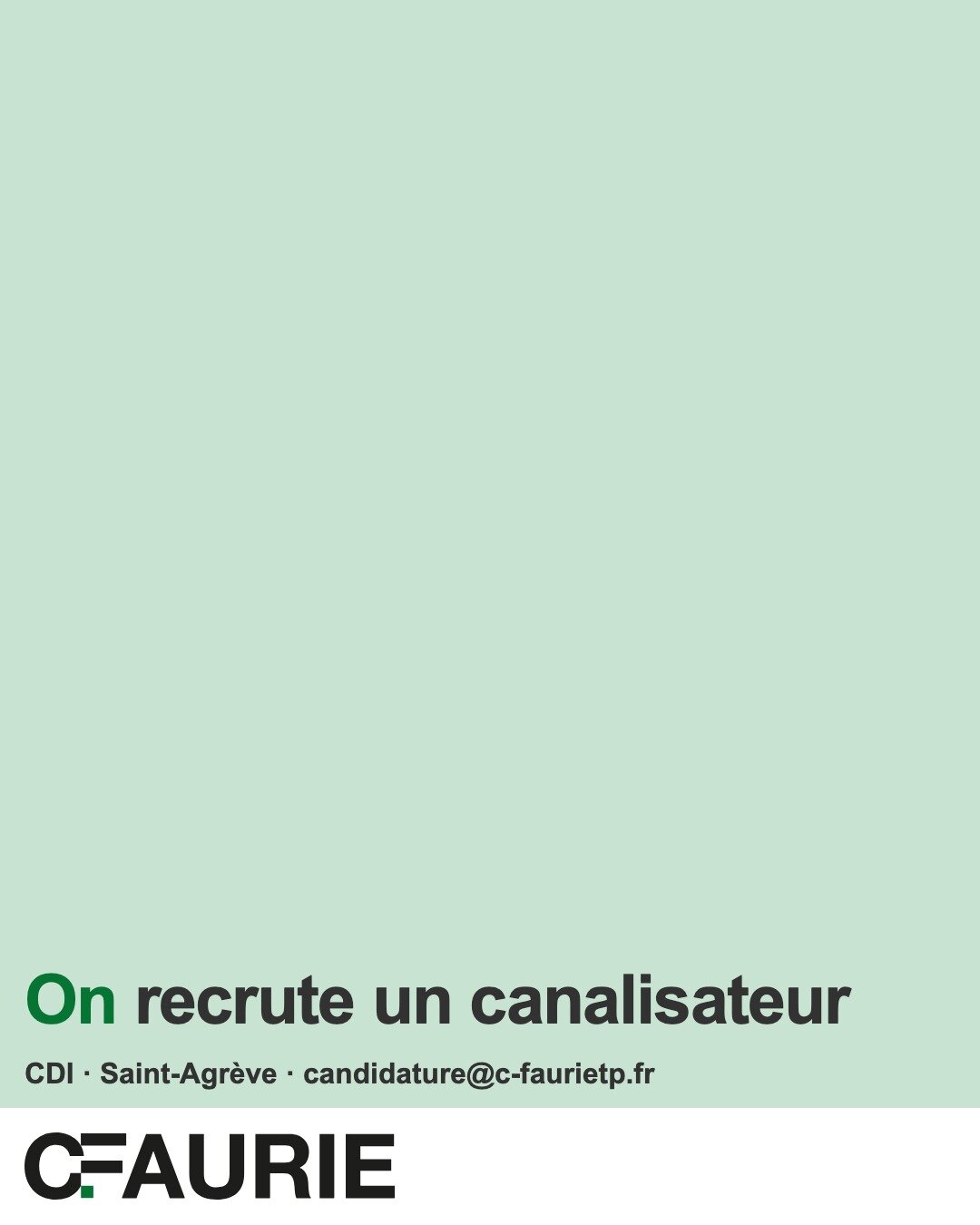 Visuel fond vert clair