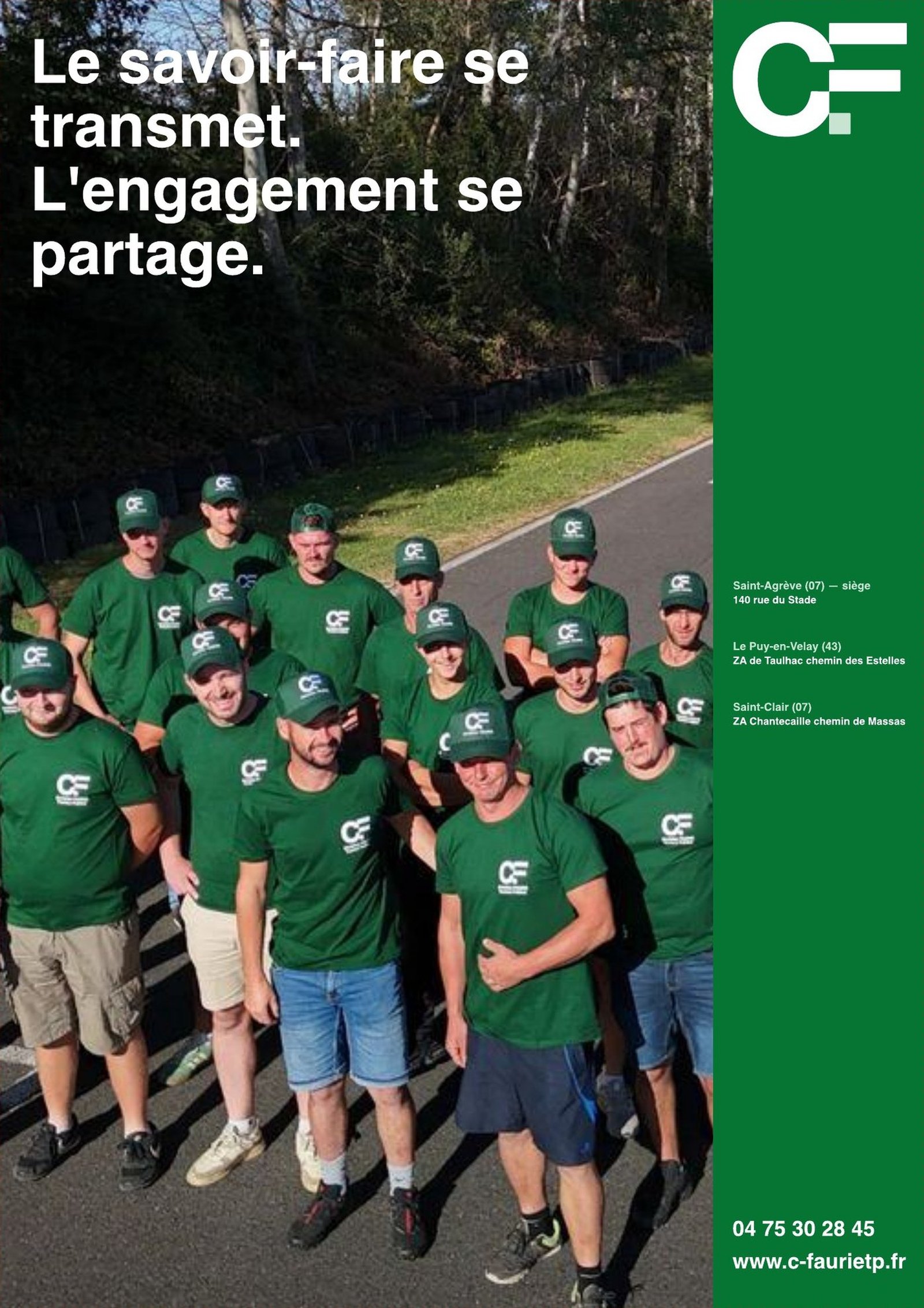 Brochure C.FAURIE : 4e de couverture