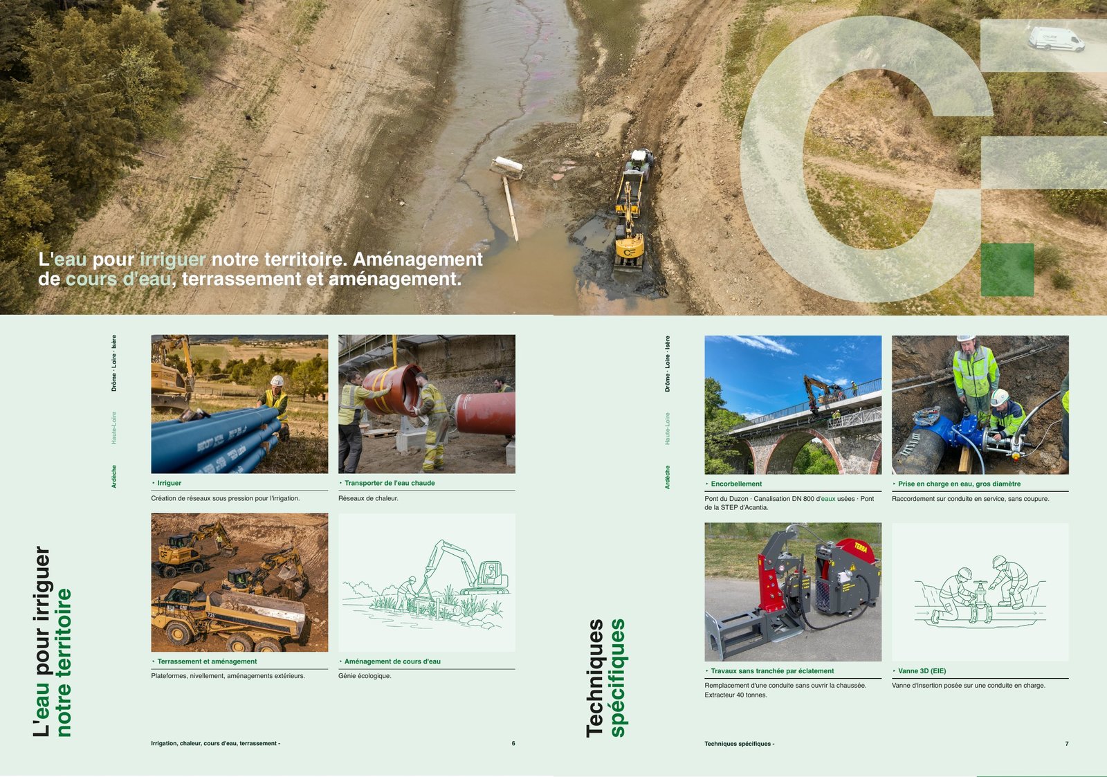 Brochure V5, pages 6 et 7