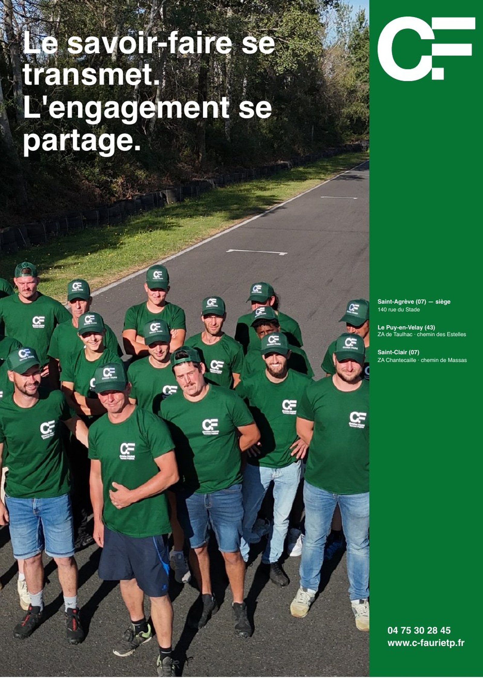 Brochure V6, 4e de couverture