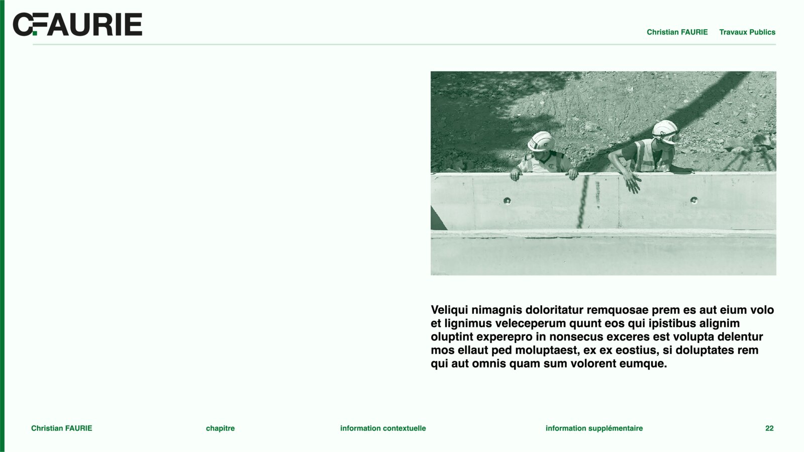 PowerPoint interne — image et légende