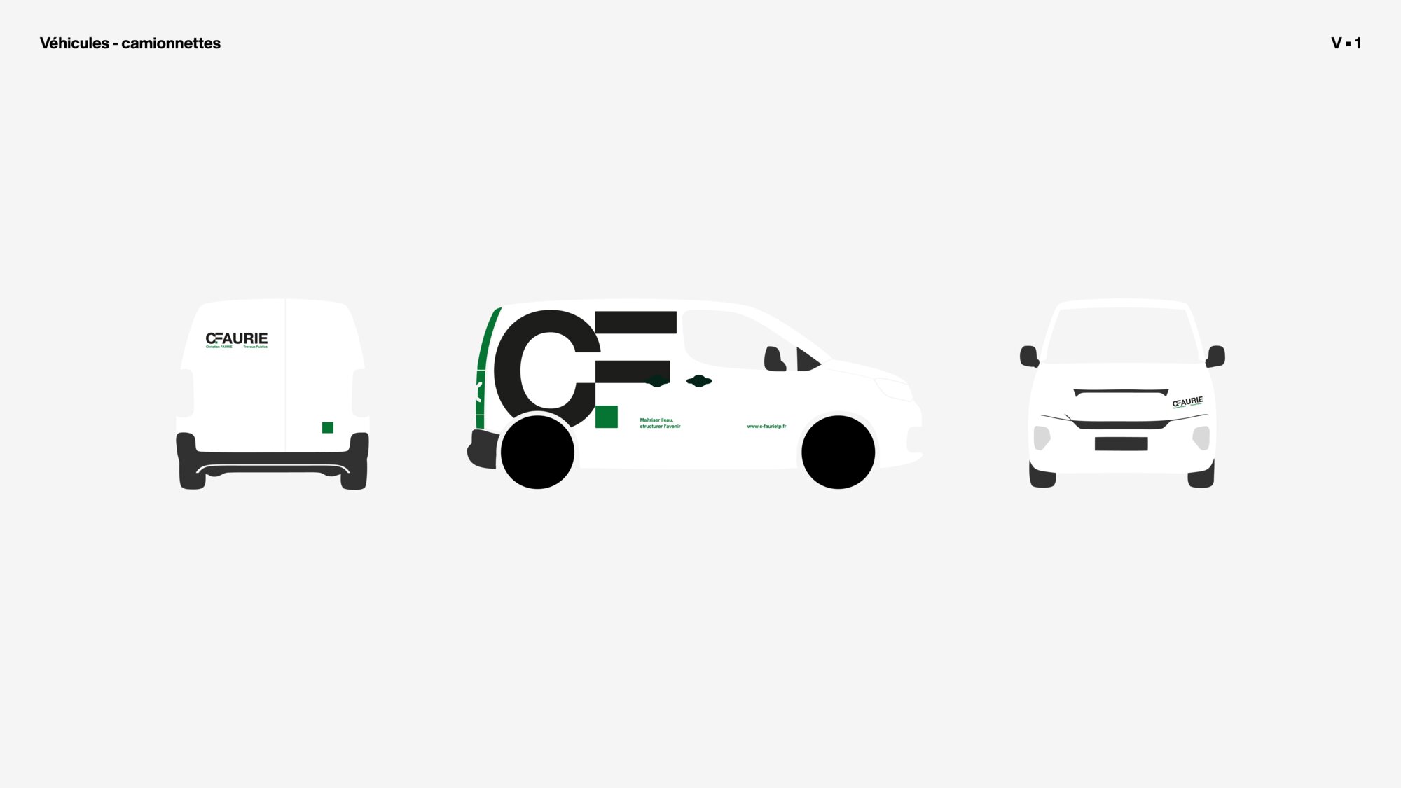 Marquage camionnettes — version 1