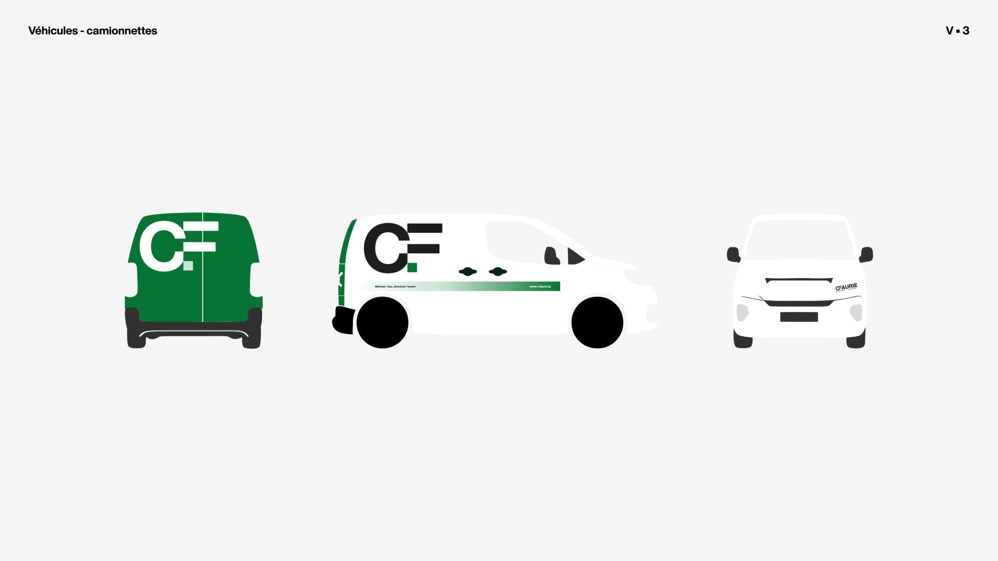 Marquage camionnettes — version 3