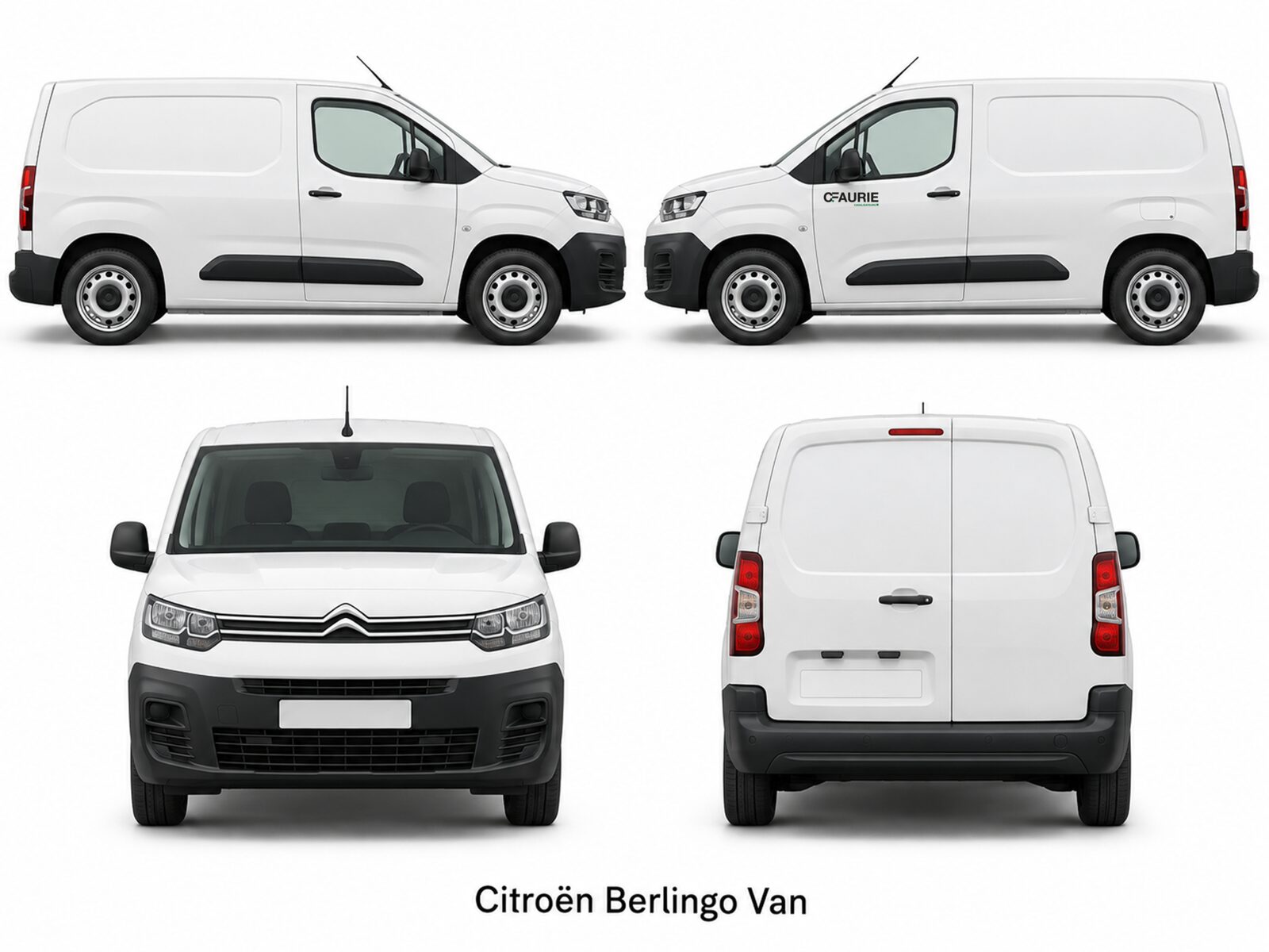 Marquage C.FAURIE — Citroën Berlingo Van