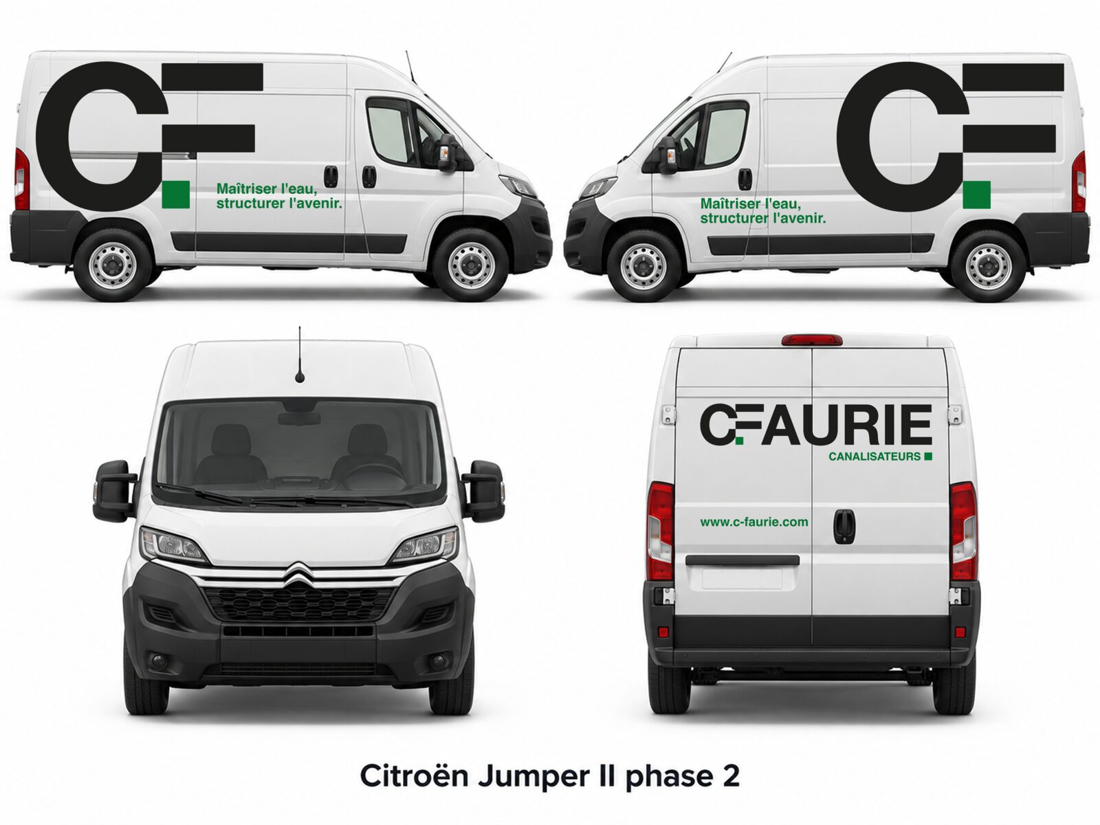Marquage C.FAURIE — Citroën Jumper II phase 2