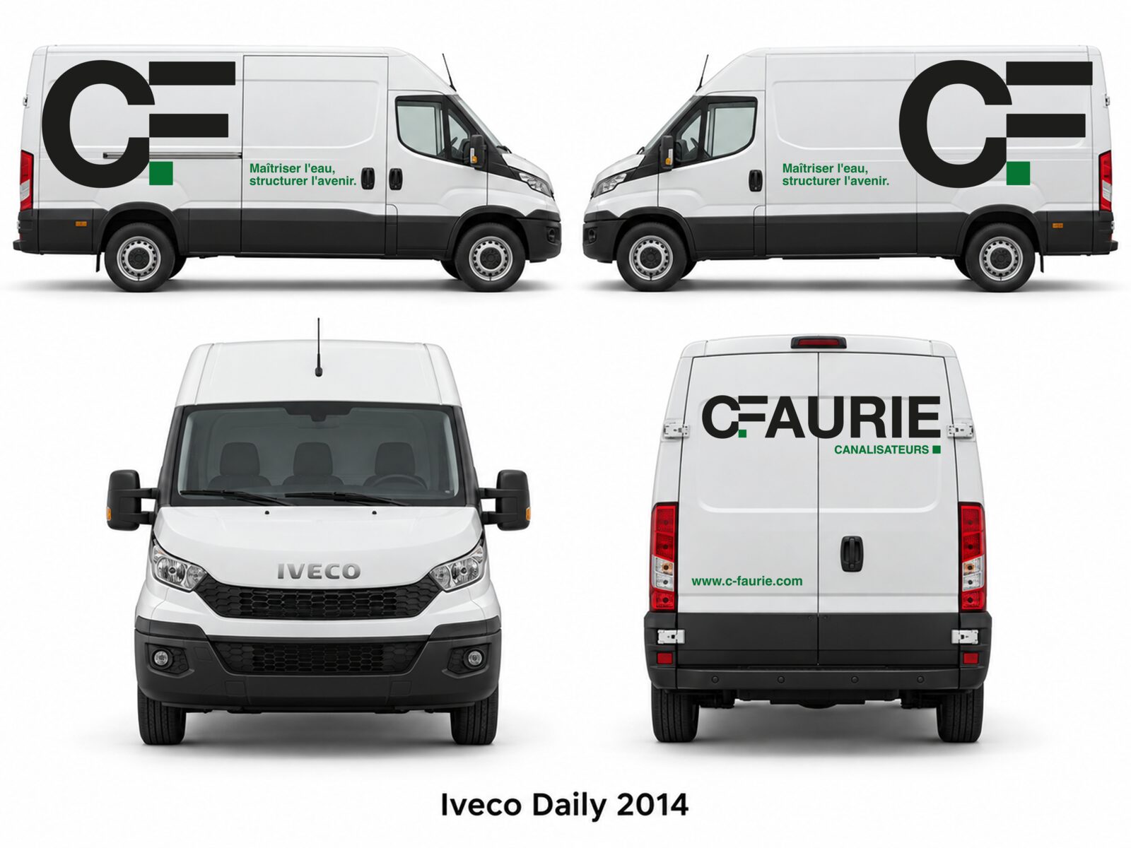Marquage C.FAURIE — Iveco Daily 2014