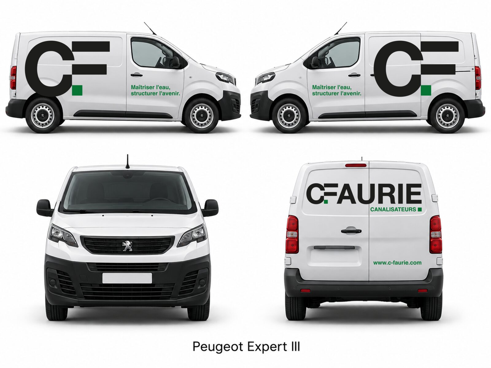 Marquage C.FAURIE — Peugeot Expert III