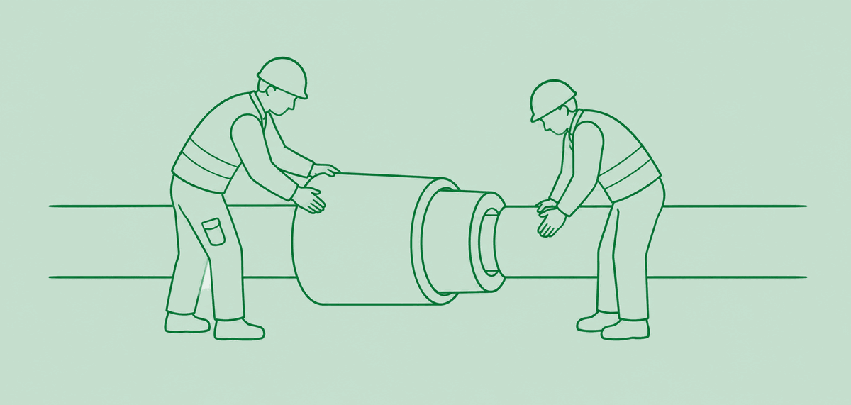 Illustration — manutention de conduite