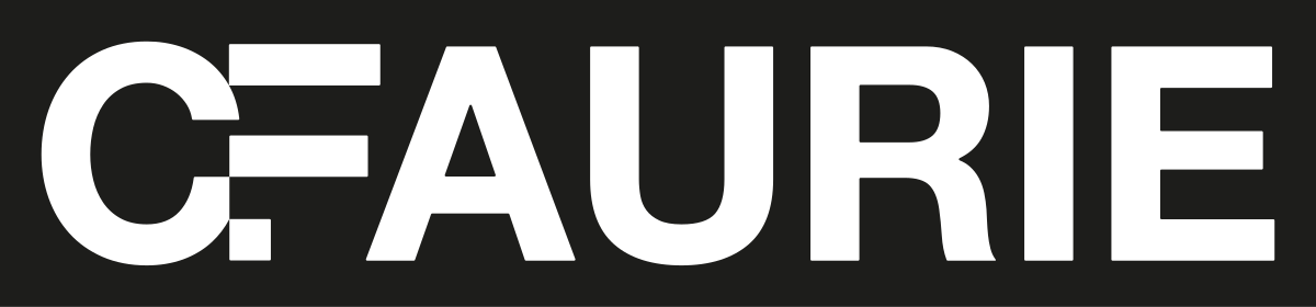 Logo principal, version tout blanc, fond noir
