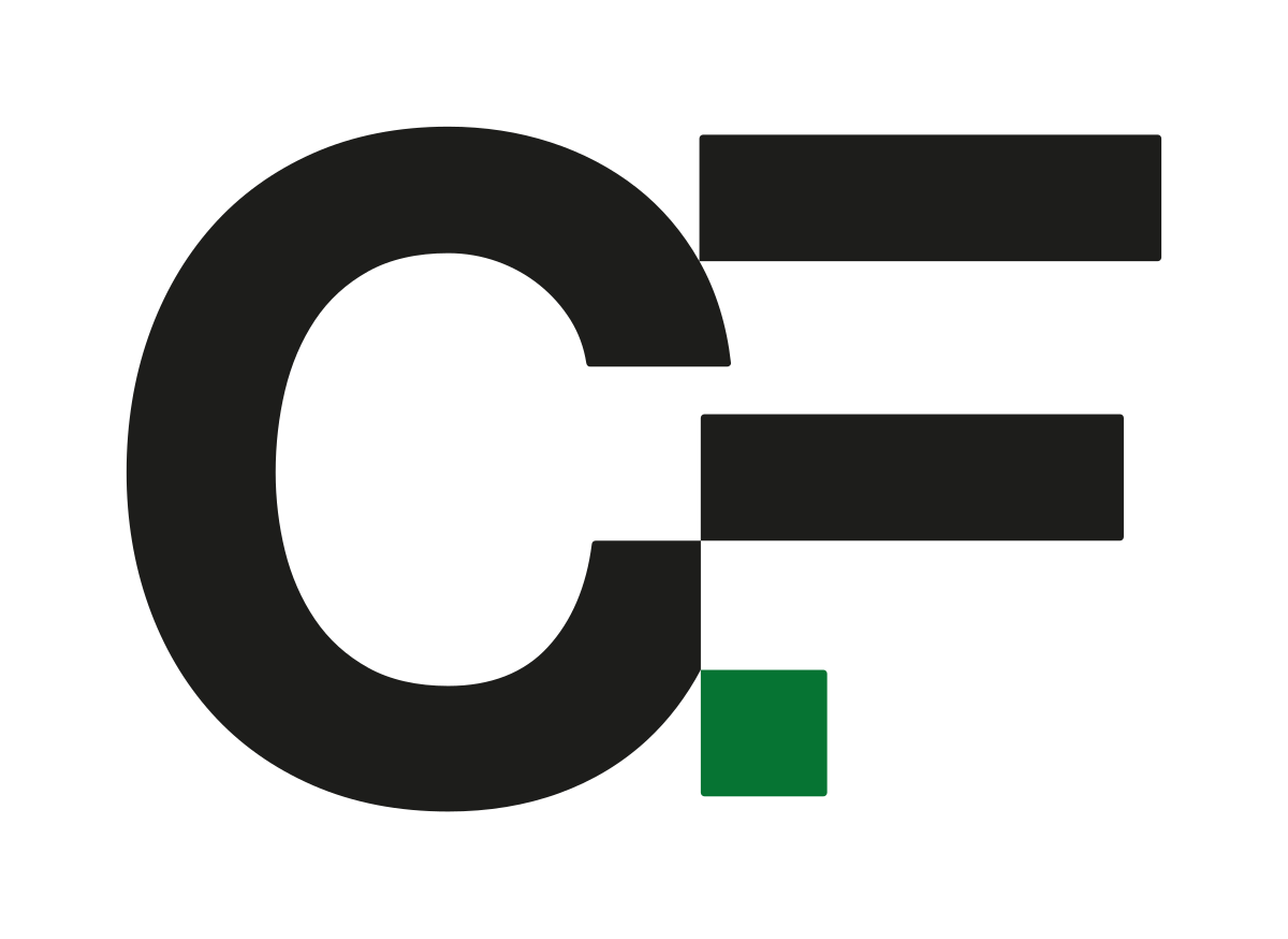 Monogramme, version couleur, fond blanc