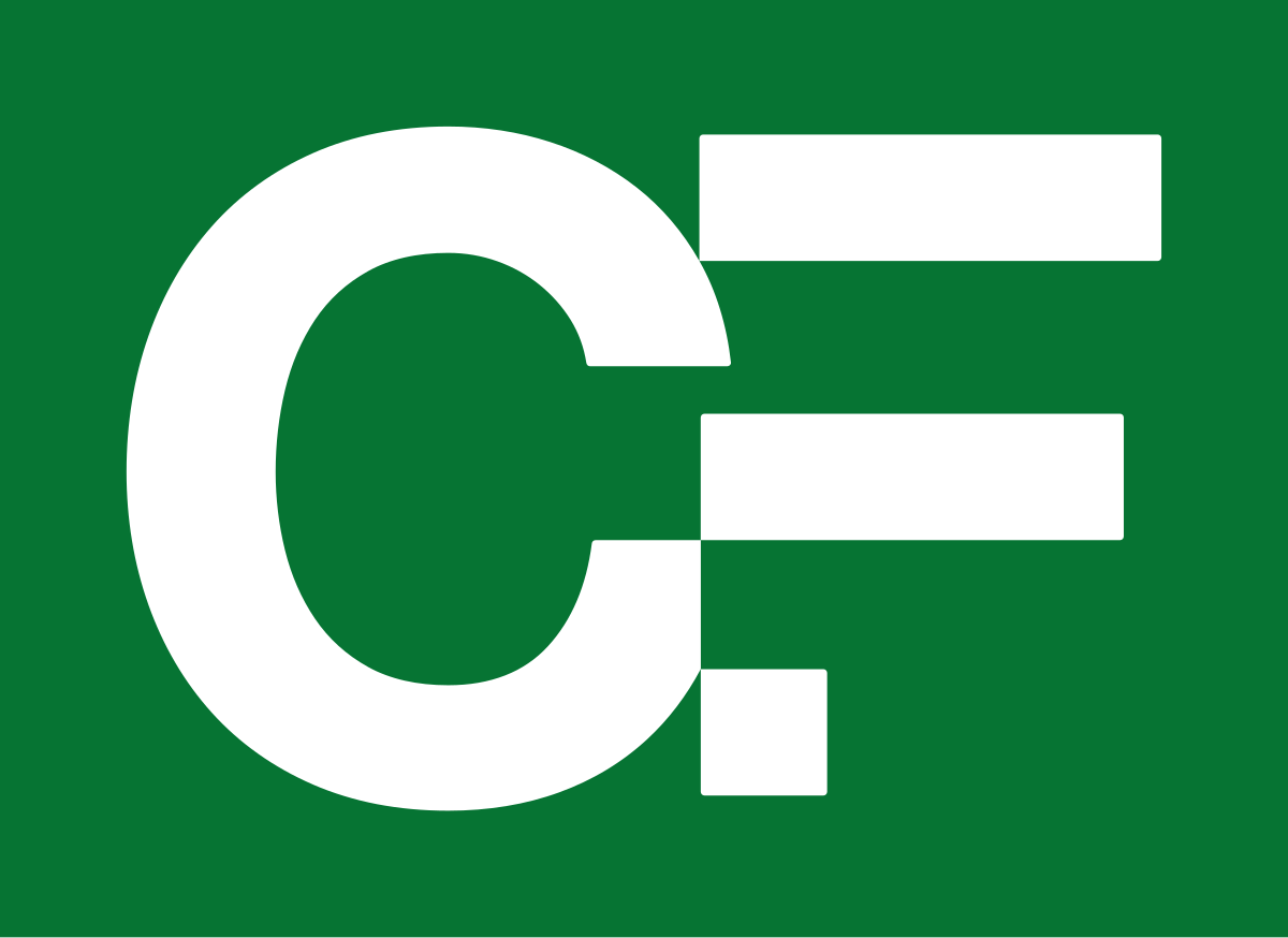 Monogramme, version tout blanc, fond vert