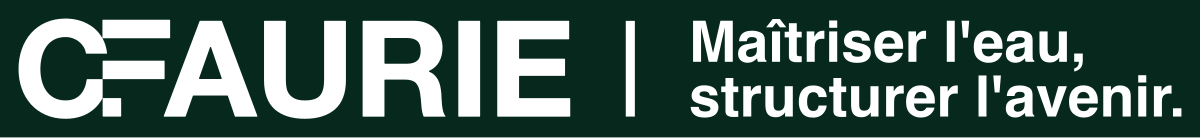 Logo avec signature, version tout blanc, fond vert profond