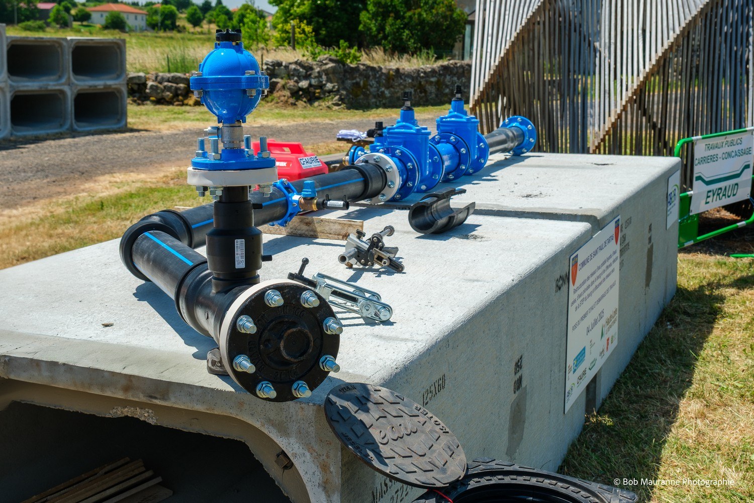 Appareil hydraulique sur un réseau d'eau potable